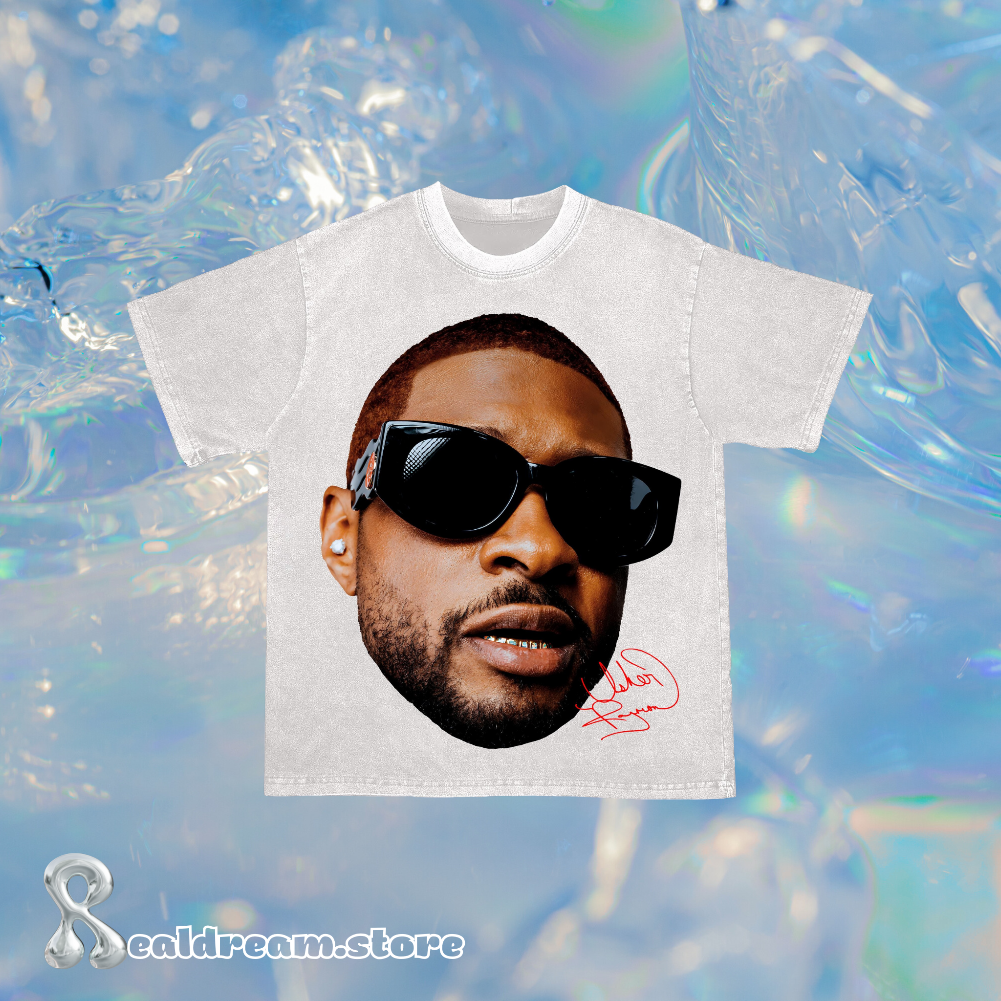 Usher Design T-Shirt Design Usher Digital Vintage 90s Hip Hop